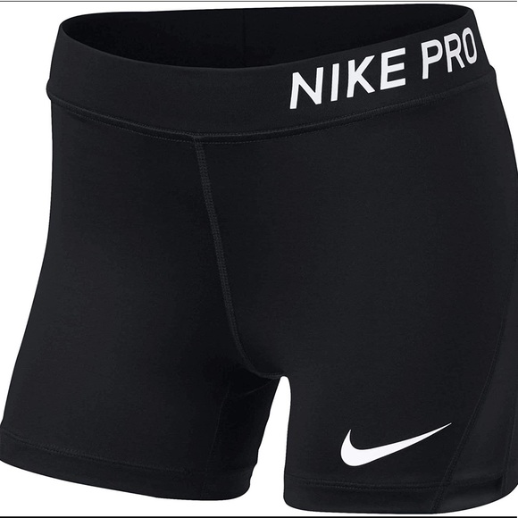 nike spandex black